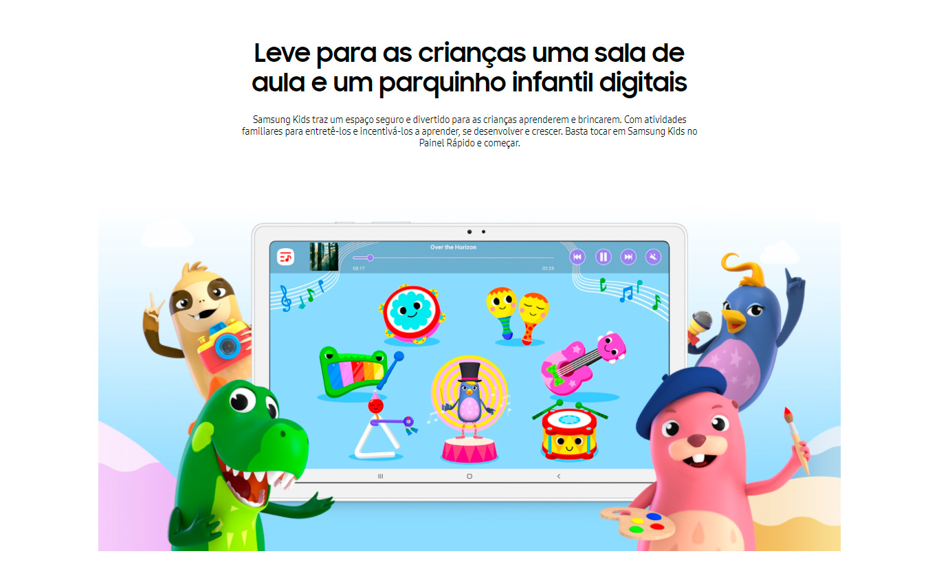 Tablet Samsung Galaxy A7 WiFi T500 64GB 3GB RAM Tela Grande 10.4